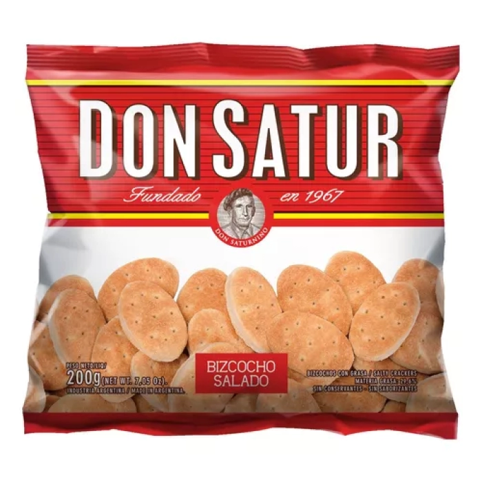 Bizcocho Salado Don Satur 200g – Image 1